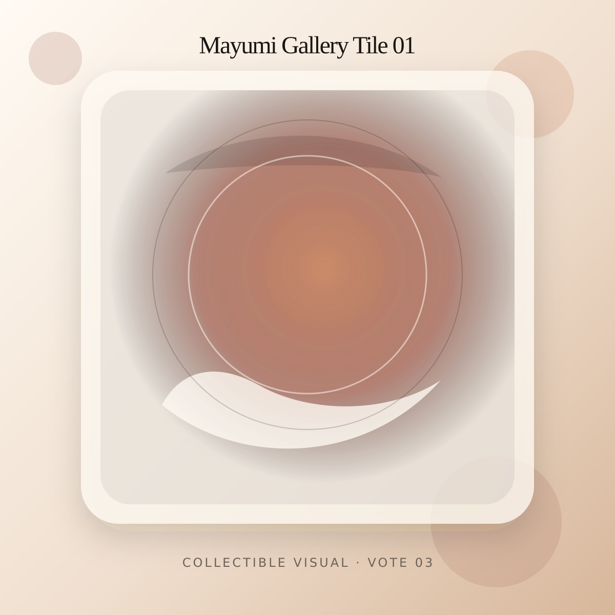 Mayumi Gallery Tile 01 square collectible visual